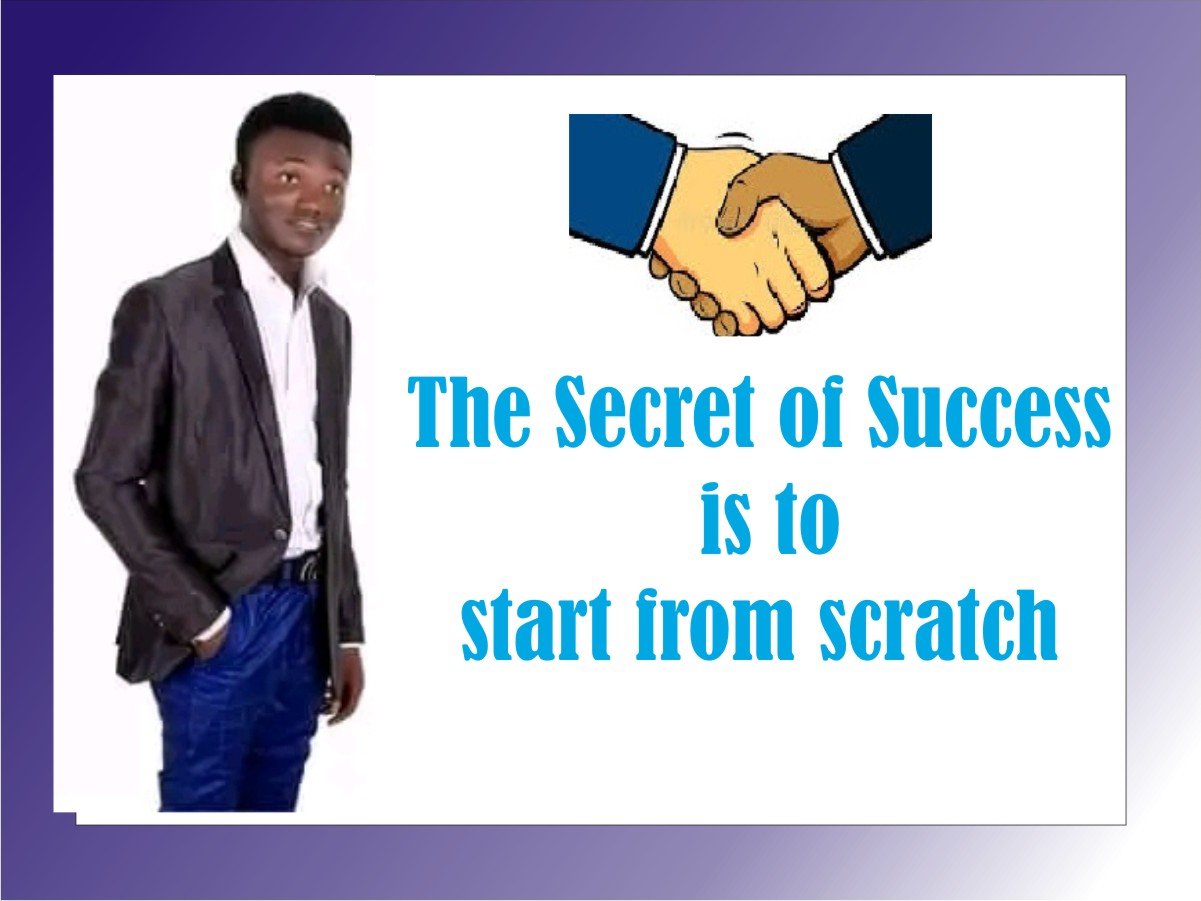 How To Become Successful from Scratch